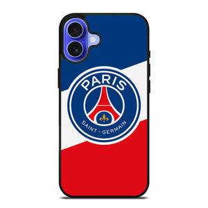 PARIS SAINT GERMAIN PSG FC ICON iPhone 16 Case PARIS SAINT GERMAIN PSG FC ICON iPhone 16 Case