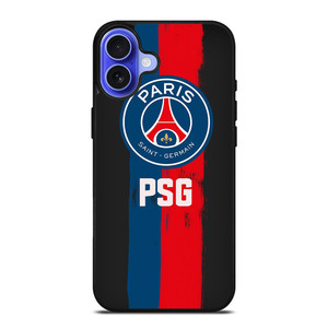PARIS SAINT GERMAIN PSG FC LOGO iPhone 16 Case PARIS SAINT GERMAIN PSG FC LOGO iPhone 16 Case