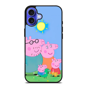 PEPPA PIG FAMILY iPhone 16 Case