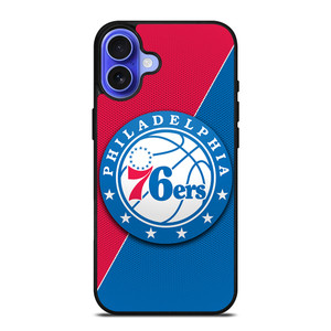 PHILADELPHIA 76ERS LOGO 2 iPhone 16 Case PHILADELPHIA 76ERS LOGO 2 iPhone 16 Case