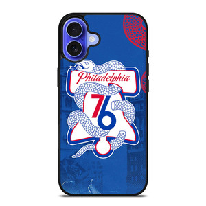 PHILADELPHIA 76ERS LOGO iPhone 16 Case PHILADELPHIA 76ERS LOGO iPhone 16 Case