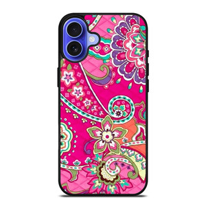 PINK SWIRLS VERA BRADLEY iPhone 16 Case PINK SWIRLS VERA BRADLEY iPhone 16 Case