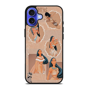 POCAHONTAS DISNEY COLLAGE iPhone 16 Case POCAHONTAS DISNEY COLLAGE iPhone 16 Case