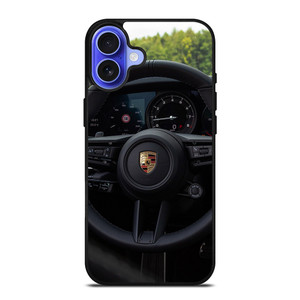 PORSCHE STEERING WHEEL 3 iPhone 16 Case PORSCHE STEERING WHEEL 3 iPhone 16 Case