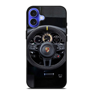 PORSCHE STEERING WHEEL iPhone 16 Case PORSCHE STEERING WHEEL iPhone 16 Case
