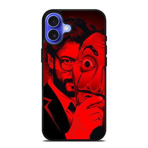 PROFESSOR MONEY HEIST iPhone 16 Case PROFESSOR MONEY HEIST iPhone 16 Case