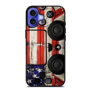 PS4 CONTROLLER AMERICAN iPhone 16 Case PS4 CONTROLLER AMERICAN iPhone 16 Case