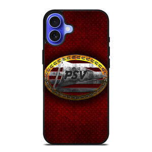PSV EINDHOVEN METAL ART LOGO iPhone 16 Case