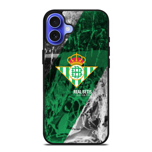 REAL BETIS LALIGA LOGO iPhone 16 Case REAL BETIS LALIGA LOGO iPhone 16 Case