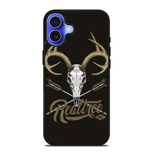 REALTREE DEER SKULL LOGO iPhone 16 Case REALTREE DEER SKULL LOGO iPhone 16 Case