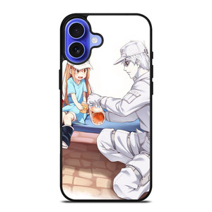 RED BLOOD CELLS AT WORK iPhone 16 Case