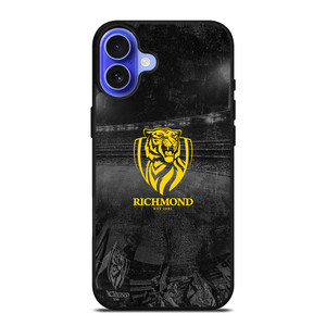 RICHMOND TIGERS 1885 AFL iPhone 16 Case RICHMOND TIGERS 1885 AFL iPhone 16 Case
