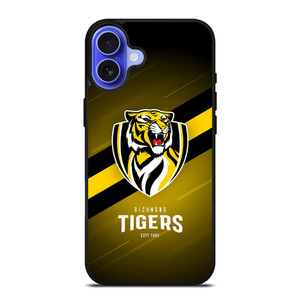 RICHMOND TIGERS AFL iPhone 16 Case RICHMOND TIGERS AFL iPhone 16 Case