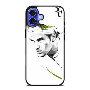 ROGER FEDERER ART iPhone 16 Case