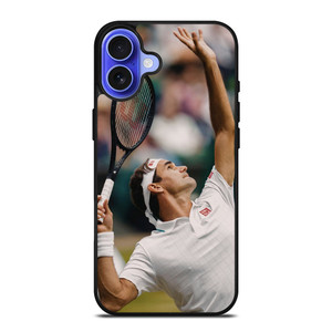 ROGER FEDERER SERVE iPhone 16 Case ROGER FEDERER SERVE iPhone 16 Case