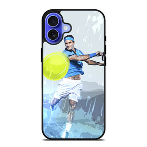 ROGER FEDERER SMASH YOU iPhone 16 Case