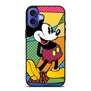ROMERO BRITTO MICKEY MOUSE iPhone 16 Case