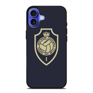 ROYAL ANTWERP FC LOGO iPhone 16 Case ROYAL ANTWERP FC LOGO iPhone 16 Case
