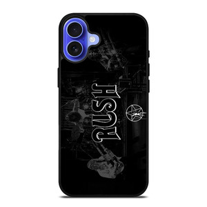 RUSH ROCK BAND 2 iPhone 16 Case