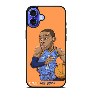 RUSSELL WESTBROOK PAINT iPhone 16 Case