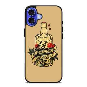 SAILOR JERRY TATTOO 2 iPhone 16 Case SAILOR JERRY TATTOO 2 iPhone 16 Case