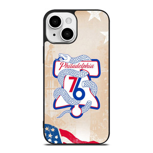 PHILADELPHIA 76ERS LOGO 3 iPhone 13 Mini Case PHILADELPHIA 76ERS LOGO 3 iPhone 13 Mini Case