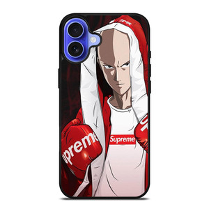 SAITAMA ONE PUNCH HYPEBEAST iPhone 16 Case