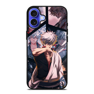 SAKATA GINTOKI GINTAMA COLLAGE iPhone 16 Case SAKATA GINTOKI GINTAMA COLLAGE iPhone 16 Case