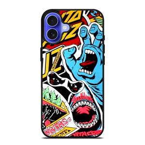SANTA CRUZ SKATEBOARD 3 iPhone 16 Case
