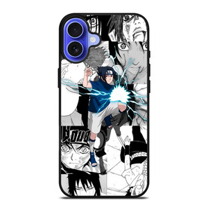 SASUKE UCHIHA COLLAGE 3 iPhone 16 Case