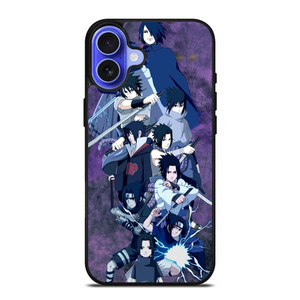 SASUKE UCHIHA COLLAGE iPhone 16 Case SASUKE UCHIHA COLLAGE iPhone 16 Case