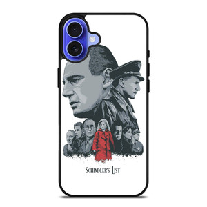 SCHINDLER'S LIST CHARACTERS ART iPhone 16 Case SCHINDLER'S LIST CHARACTERS ART iPhone 16 Case