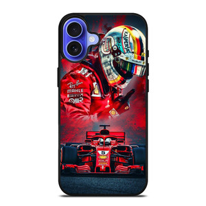 SEBASTIAN VETTEL FORMULA ONE iPhone 16 Case SEBASTIAN VETTEL FORMULA ONE iPhone 16 Case