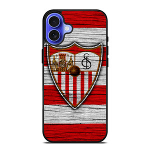 SEVILLA FC LOGO WOODEN iPhone 16 Case SEVILLA FC LOGO WOODEN iPhone 16 Case