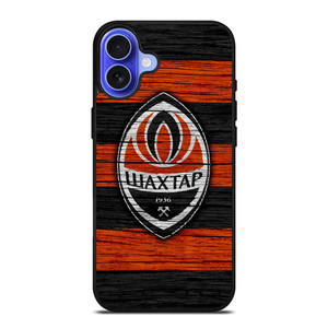 SHAKHTAR DONETSK LOGO WOODEN iPhone 16 Case