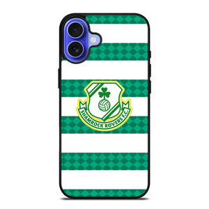 SHAMROCK ROVERS FC iPhone 16 Case SHAMROCK ROVERS FC iPhone 16 Case