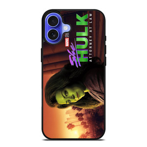 SHE HULK MARVEL iPhone 16 Case SHE HULK MARVEL iPhone 16 Case