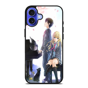 SHIGATSU WA KIMI NO USO ANIME ROMANCE iPhone 16 Case