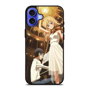 SHIGATSU WA KIMI NO USO KAORI ANIME iPhone 16 Case SHIGATSU WA KIMI NO USO KAORI ANIME iPhone 16 Case