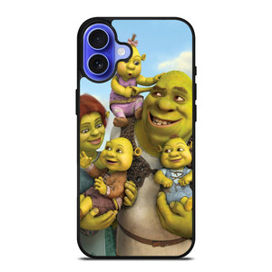 SHREK AND FAMILY iPhone 16 Case SHREK AND FAMILY iPhone 16 Case