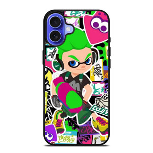 SPLATOON GAME CHARACTER 2 iPhone 16 Case