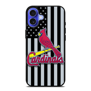 ST LOUIS CARDINALS LOGO 3 iPhone 16 Case ST LOUIS CARDINALS LOGO 3 iPhone 16 Case