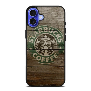 STARBUCKS COFFEE LOGO WOODEN iPhone 16 Case STARBUCKS COFFEE LOGO WOODEN iPhone 16 Case