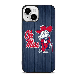 OLE MISS BASEBALL LOGO iPhone 13 Mini Case OLE MISS BASEBALL LOGO iPhone 13 Mini Case