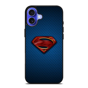 SUPERMAN ELECTRIC BLUE LOGO 2 iPhone 16 Case SUPERMAN ELECTRIC BLUE LOGO 2 iPhone 16 Case