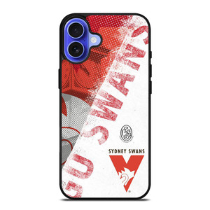 SYDNEY SWANS AFL LOGO iPhone 16 Case SYDNEY SWANS AFL LOGO iPhone 16 Case