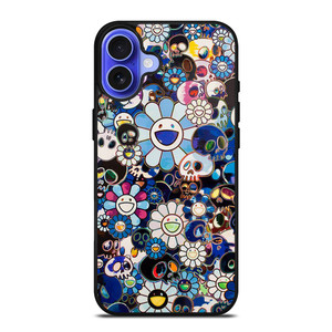 TAKASHI MURAKAMI SKULL iPhone 16 Case TAKASHI MURAKAMI SKULL iPhone 16 Case