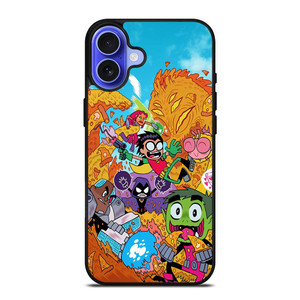 TEEN TITANS GO CHARACTERS iPhone 16 Case