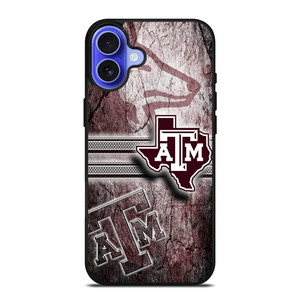 TEXAS A&M AGGIE LOGO iPhone 16 Case