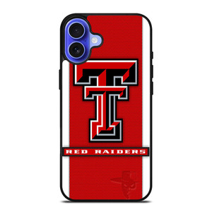 TEXAS TECH RED RAIDERS LOGO iPhone 16 Case